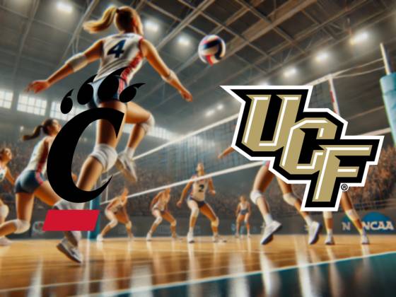 Cincinnati Bearcats at UCF Knights Womens Volleyball